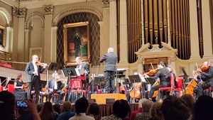 Alex with Worcester Symphony Orchestra
